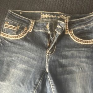 Miss Chic USA Denim Jeans Size 7 boot cut